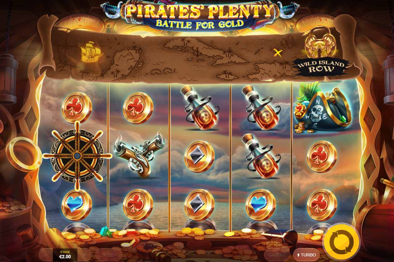 Игровые аппараты «Pirates’ Plenty: Battle for Gold» от студии Red Tiger Gaming и казино Leonbets — эпическая битва за золото